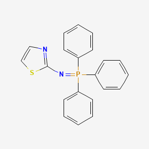 molecular formula C21H17N2PS B4925189 2-[(triphenylphosphoranylidene)amino]-1,3-thiazole CAS No. 69982-05-4