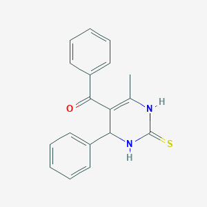 4-Methyl-5-benzoyl-6-phenyl-3,6-dihydropyrimidine-2(1H)-thione