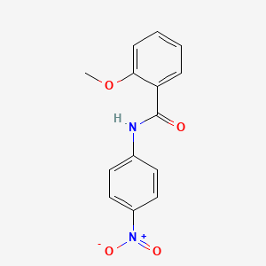molecular formula C14H12N2O4 B4925345 2-methoxy-N-(4-nitrophenyl)benzamide 