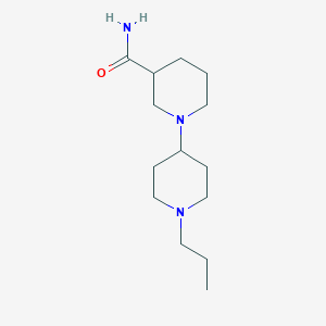 1'-propyl-1,4'-bipiperidine-3-carboxamide