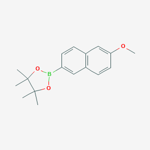2-(6-Methoxynaphthalen-2-yl)-4,4,5,5-tetramethyl-1,3,2-dioxaborolane