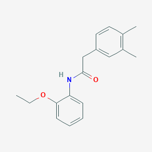 molecular formula C18H21NO2 B4925469 2-(3,4-dimethylphenyl)-N-(2-ethoxyphenyl)acetamide 