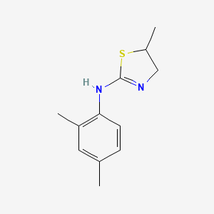 molecular formula C12H16N2S B4925487 N-(2,4-dimethylphenyl)-5-methyl-4,5-dihydro-1,3-thiazol-2-amine 