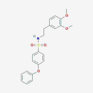 N-[2-(3,4-dimethoxyphenyl)ethyl]-4-phenoxybenzenesulfonamide