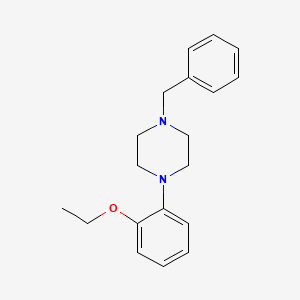 molecular formula C19H24N2O B4925644 1-benzyl-4-(2-ethoxyphenyl)piperazine 