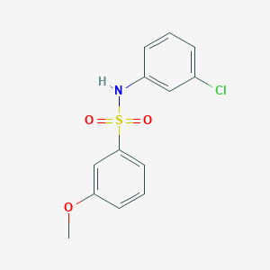 N-(3-chlorophenyl)-3-methoxybenzenesulfonamide