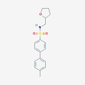 4-(4-methylphenyl)-N-(oxolan-2-ylmethyl)benzenesulfonamide