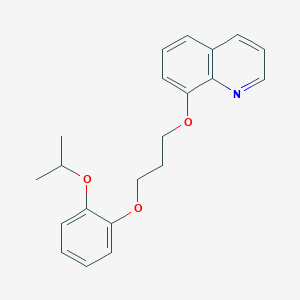 8-[3-(2-isopropoxyphenoxy)propoxy]quinoline