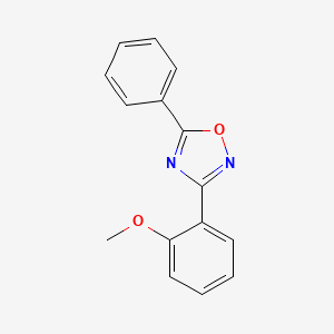 molecular formula C15H12N2O2 B4927314 3-(2-甲氧基苯基)-5-苯基-1,2,4-恶二唑 