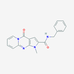 N-benzyl-1-methyl-4-oxo-1,4-dihydropyrido[1,2-a]pyrrolo[2,3-d]pyrimidine-2-carboxamide