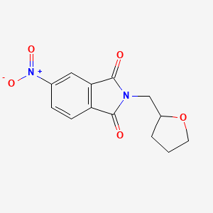5-nitro-2-(tetrahydro-2-furanylmethyl)-1H-isoindole-1,3(2H)-dione