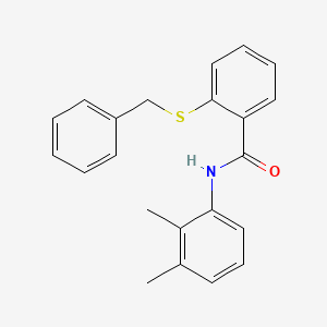 2-(benzylthio)-N-(2,3-dimethylphenyl)benzamide