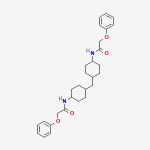 N,N'-(methanediyldicyclohexane-4,1-diyl)bis(2-phenoxyacetamide)