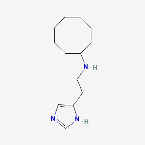 N-[2-(1H-imidazol-4-yl)ethyl]cyclooctanamine