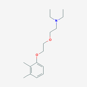 molecular formula C16H27NO2 B4929148 2-[2-(2,3-dimethylphenoxy)ethoxy]-N,N-diethylethanamine 