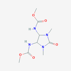 dimethyl (1,3-dimethyl-2-oxo-4,5-imidazolidinediyl)biscarbamate