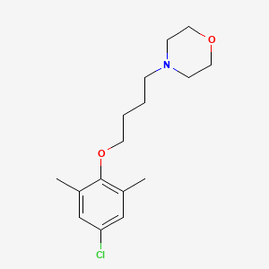 molecular formula C16H24ClNO2 B4929281 4-[4-(4-chloro-2,6-dimethylphenoxy)butyl]morpholine 