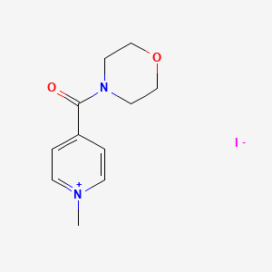 molecular formula C11H15IN2O2 B4929536 1-methyl-4-(4-morpholinylcarbonyl)pyridinium iodide 