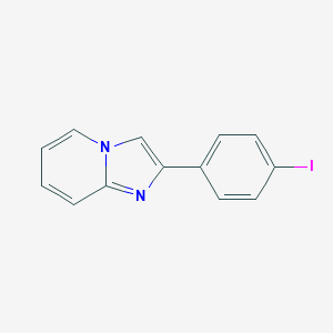 molecular formula C13H9IN2 B492966 2-(4-碘苯基)咪唑并[1,2-a]吡啶 CAS No. 214958-27-7