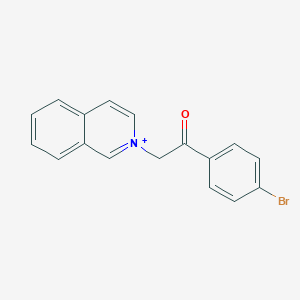 2-[2-(4-Bromophenyl)-2-oxoethyl]isoquinolinium