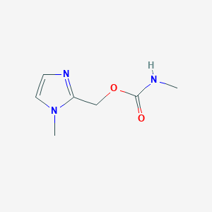 (1-methyl-1H-imidazol-2-yl)methyl methylcarbamate