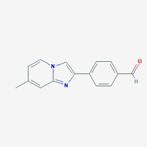 4-(7-Methylimidazo[1,2-a]pyridin-2-yl)benzaldehyde