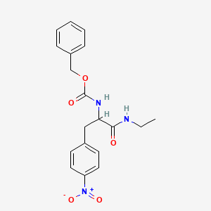 N-[(benzyloxy)carbonyl]-N-ethyl-4-nitrophenylalaninamide