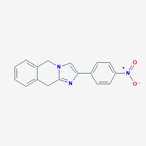 2-{4-Nitrophenyl}-5,10-dihydroimidazo[1,2-b]isoquinoline