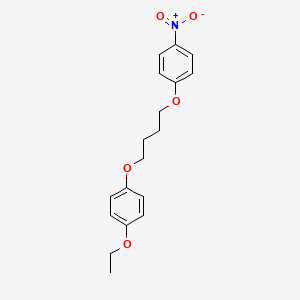 molecular formula C18H21NO5 B4930143 1-ethoxy-4-[4-(4-nitrophenoxy)butoxy]benzene 