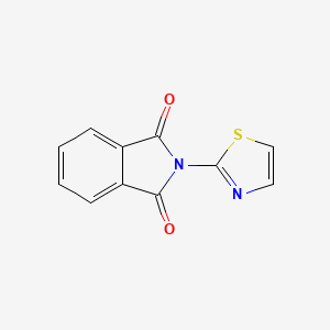 molecular formula C11H6N2O2S B4930262 2-(1,3-thiazol-2-yl)-1H-isoindole-1,3(2H)-dione CAS No. 6945-01-3