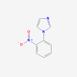 molecular formula C9H7N3O2 B493031 1-(2-nitrophenyl)-1H-imidazole CAS No. 23309-16-2