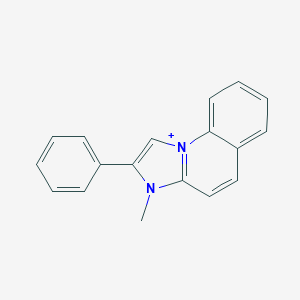 3-Methyl-2-phenylimidazo[1,2-a]quinolin-3-ium