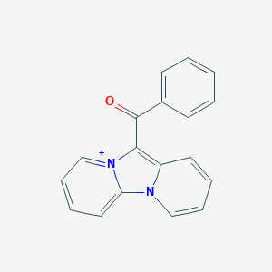 molecular formula C18H13N2O+ B493051 1-Dipyrido[1,2-a 