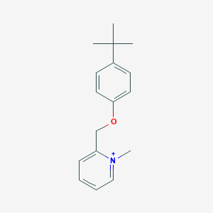 2-[(4-Tert-butylphenoxy)methyl]-1-methylpyridin-1-ium