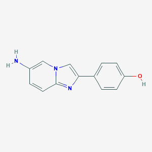 4-(6-Aminoimidazo[1,2-a]pyridin-2-yl)phenol