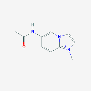 6-(Acetylamino)-1-methylimidazo[1,2-a]pyridin-1-ium