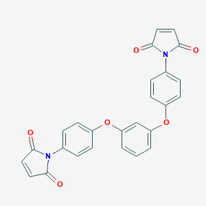 molecular formula C26H16N2O6 B049311 1,3-双(4-马来酰亚胺苯氧基)苯 CAS No. 115341-26-9