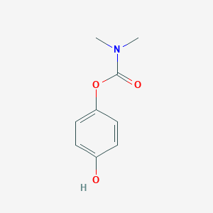 molecular formula C9H11NO3 B493116 p-Hydroxyphenyl dimethylcarbamate CAS No. 37522-02-4