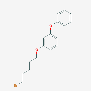 molecular formula C17H19BrO2 B4931162 1-[(5-bromopentyl)oxy]-3-phenoxybenzene 