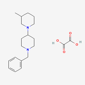 molecular formula C20H30N2O4 B4931214 1'-benzyl-3-methyl-1,4'-bipiperidine oxalate 