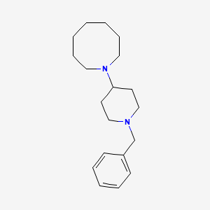 molecular formula C19H30N2 B4931455 1-(1-benzyl-4-piperidinyl)azocane 