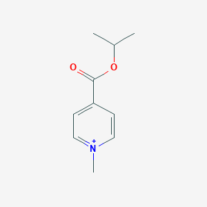 molecular formula C10H14NO2+ B493156 4-(Isopropoxycarbonyl)-1-methylpyridinium 