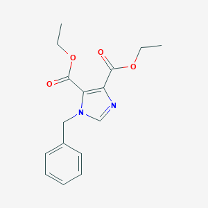 molecular formula C16H18N2O4 B493160 diethyl 1-benzyl-1H-imidazole-4,5-dicarboxylate CAS No. 1232-51-5
