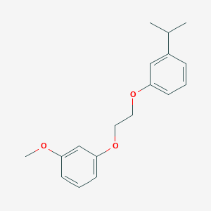 1-isopropyl-3-[2-(3-methoxyphenoxy)ethoxy]benzene