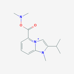 5-{[(Dimethylamino)oxy]carbonyl}-2-isopropyl-1-methylimidazo[1,2-a]pyridin-1-ium