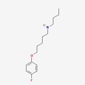 N-butyl-5-(4-fluorophenoxy)-1-pentanamine