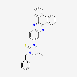 N-benzyl-N'-dibenzo[a,c]phenazin-11-yl-N-propylthiourea