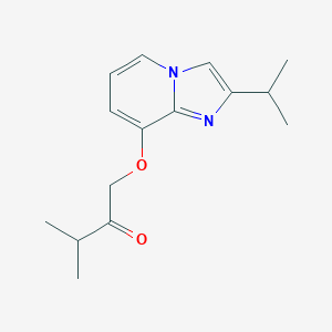 1-[(2-Isopropylimidazo[1,2-a]pyridin-8-yl)oxy]-3-methyl-2-butanone