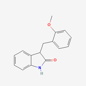 3-(2-methoxybenzyl)-1,3-dihydro-2H-indol-2-one