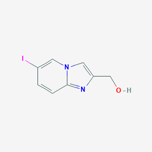 molecular formula C8H7IN2O B493192 (6-Iodoimidazo[1,2-a]pyridin-2-yl)methanol CAS No. 724743-65-1